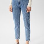 Basic Mom Jeans Blue - Image 2