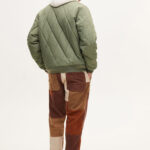 Quilted Bomber Jacket With Ribbed Trims - Image 2