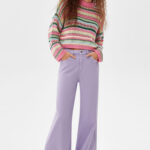 Multicolored Open-Knit Crewneck Sweater - Image 3