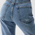 Ripped Mom Jeans - Contains Recycled Cotton - Image 3