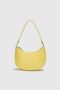Shoulder Bag With A Mock Croc Finish