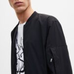 Lightweight Zipped Bomber Jacket - Image 3