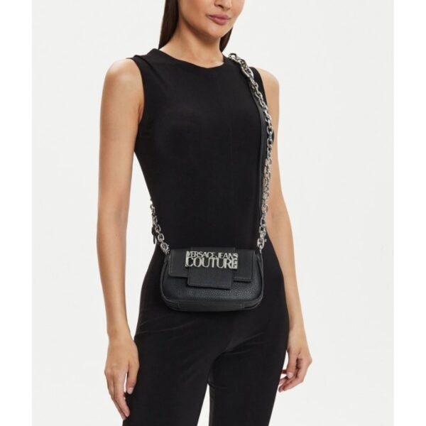 Versace Jeans Crossbody Bag, Women Black GLAM10299 - Image 2