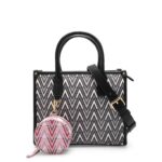 Valentino by Mario Valentino Handbag, Women Black GLAM10505