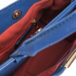 Egon Von Furstenberg Handbag, Women Blue GLAM10186 - Image 3