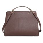 Egon Von Furstenberg Handbag, Women Brown GLAM10149 - Image 3