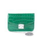 Egon Von Furstenberg Handbag, Women Green GLAM10172