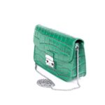 Egon Von Furstenberg Handbag, Women Green GLAM10172 - Image 2