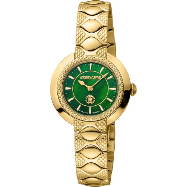 Roberto Cavalli By Franck Muller Watch, Women Yellow GLAM10256