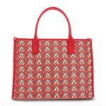 Valentino by Mario Valentino Shopping bag, Women Red GLAM10506 - Image 3