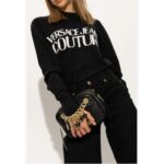 Versace Jeans Crossbody Bag, Women Black GLAM10290 - Image 3