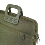 Bombata Briefcase, Unisex Green GLAM10003 - Image 5