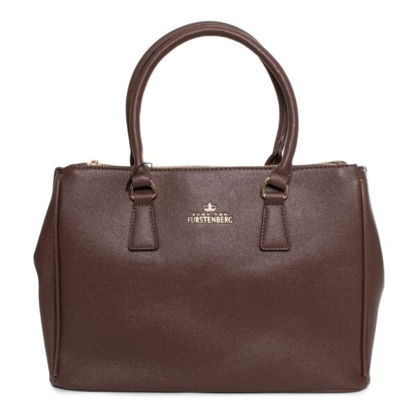 Egon Von Furstenberg Handbag, Women Brown GLAM10146