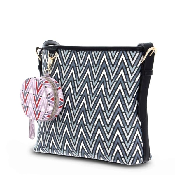 Valentino by Mario Valentino Crossbody Bag, Women Black GLAM10502 - Image 2