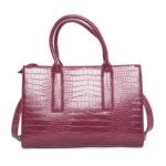 Egon Von Furstenberg Handbag, Women Red GLAM10201 - Image 3