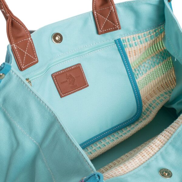 U.S. Polo Assn Shoulder bag, Women Blue GLAM10166 - Image 3