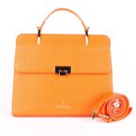 Egon Von Furstenberg Handbag, Women Orange GLAM10177