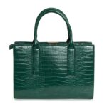 Egon Von Furstenberg Handbag, Women Green GLAM10203 - Image 3