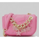 Versace Jeans Crossbody Bag, Women Pink GLAM10297 - Image 4
