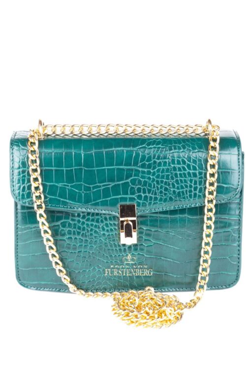Egon Von Furstenberg Crossbody Bag, Women Green GLAM10194