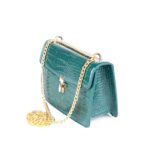 Egon Von Furstenberg Crossbody Bag, Women Green GLAM10194 - Image 2