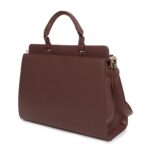 Egon Von Furstenberg Handbag, Women Brown GLAM10181 - Image 2