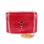 Egon Von Furstenberg Crossbody Bag, Women Red GLAM10195