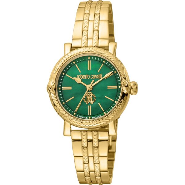 Roberto Cavalli By Franck Muller Watch, Women Yellow GLAM10240
