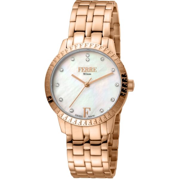 Ferre Milano Watch, Women Yellow GLAM10385