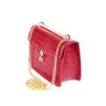Egon Von Furstenberg Crossbody Bag, Women Red GLAM10195 - Image 2