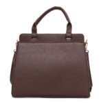 Egon Von Furstenberg Handbag, Women Brown GLAM10141 - Image 3